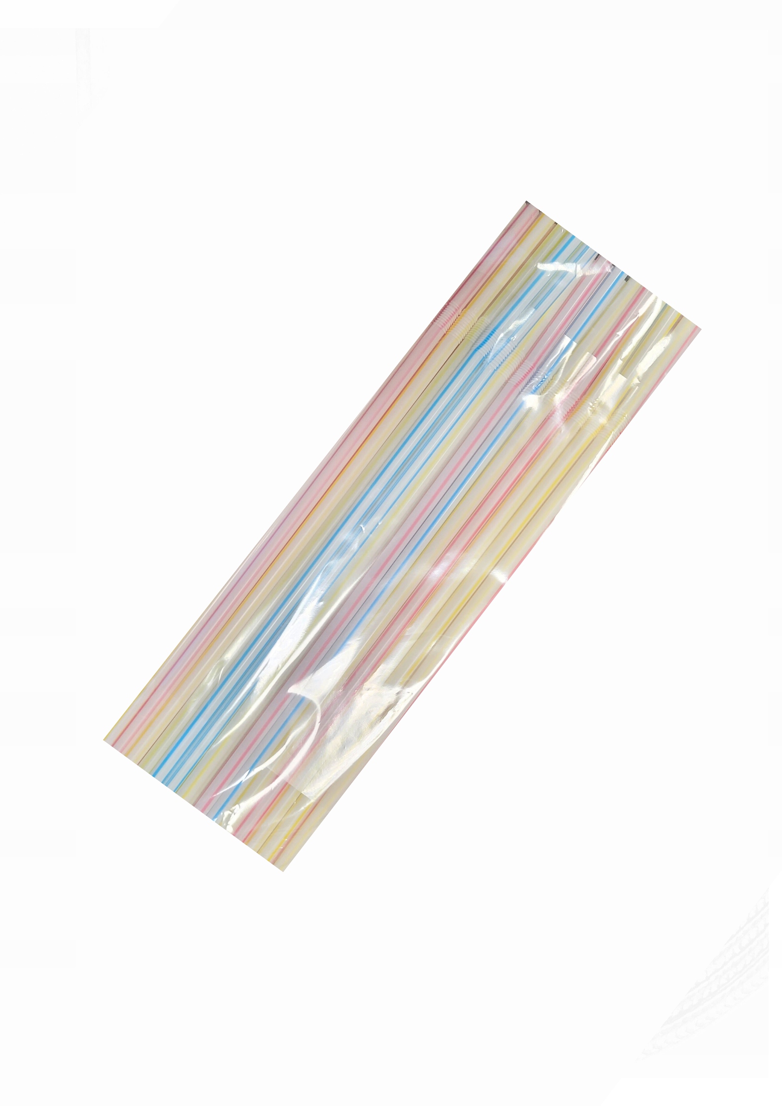 Plastikowe słomki do picia mix kolorów