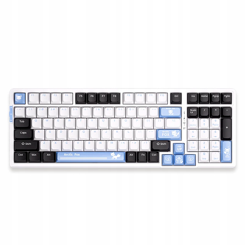 Klawiatura mechaniczna Vgn V98 Pro V3 Bezprzewodowa arctic fox Rgb hotswap
