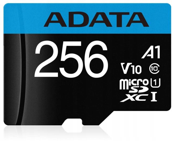 Adata karta microSD Premier 256GB UHS1/CL10/A1adapter