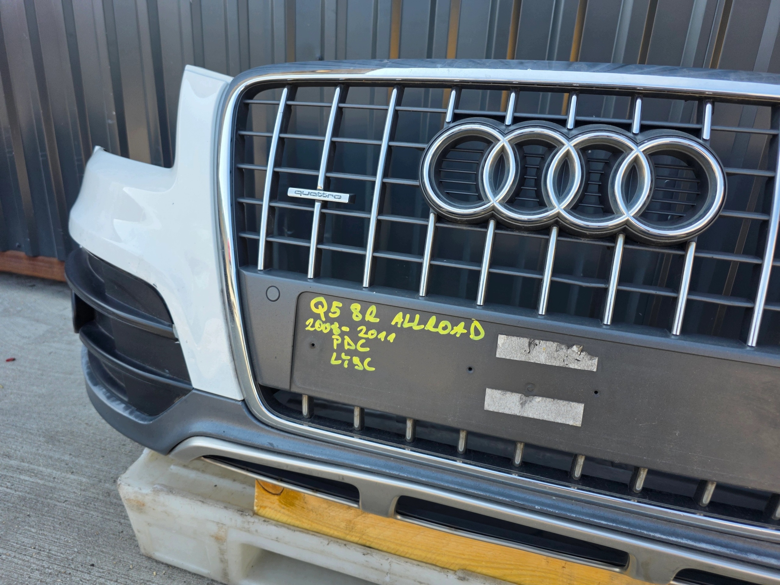 bumper front AUDI Q5 8R ALLROAD PDC LY9C complete 2008-2012 original !!!