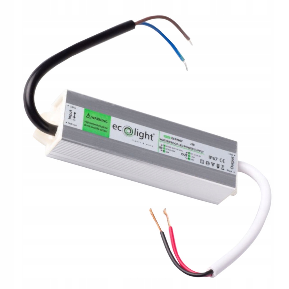 

Zasilacz 12V Led 15W Hermetyczny Wodoszczelny IP67