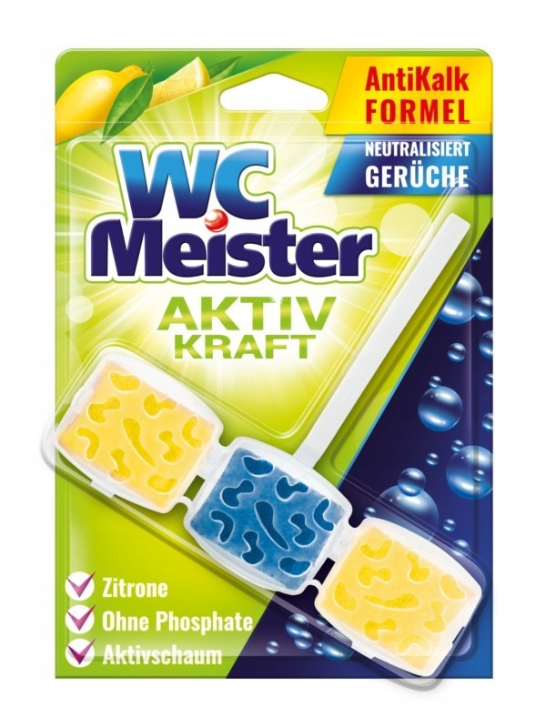

Wc Meister zawieszka do toalety cytryna 45g lemon