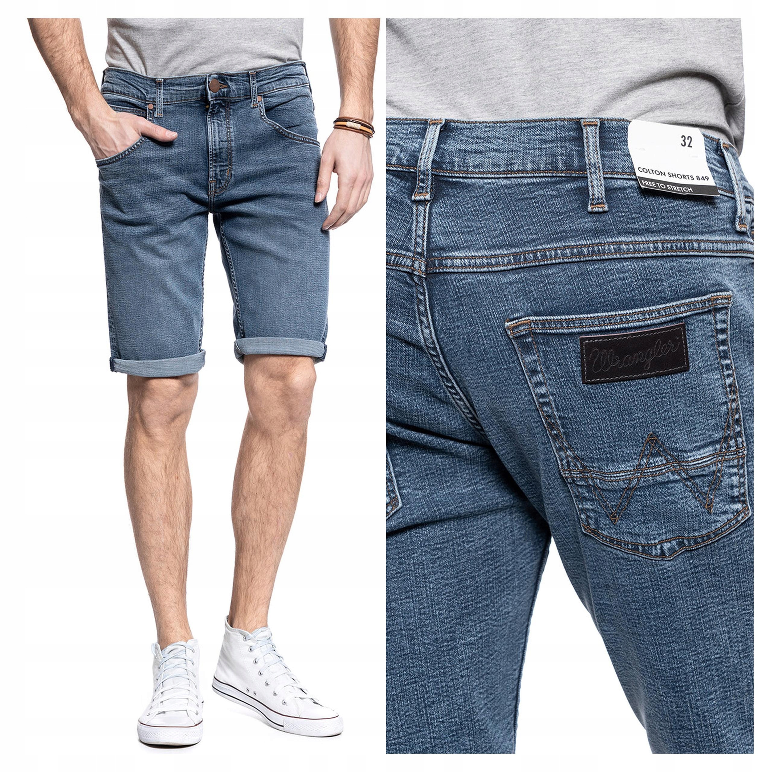 Wrangler Colton Pánské Kraťasy Šortky Jeans W30