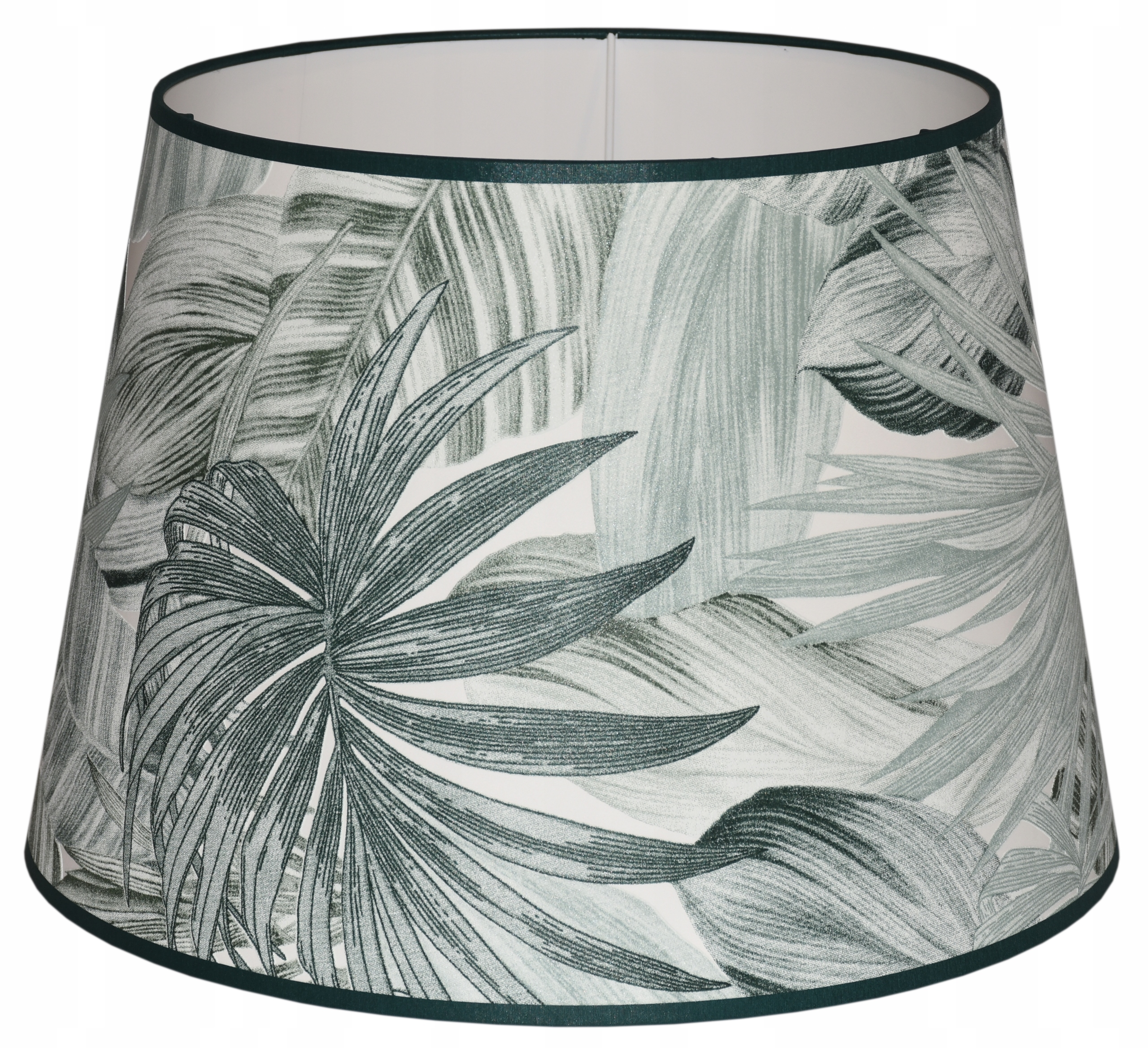 Dekoratívny svietnik E27 na stolovú lampu 34/44 h29 Listy Zelené Primavera