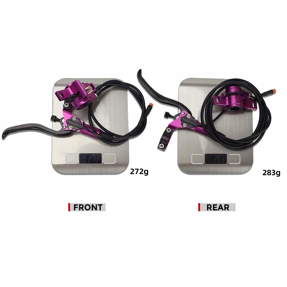 Czerwony hydrauliczny hamulec tarczowy E-Bike Model SP19439R