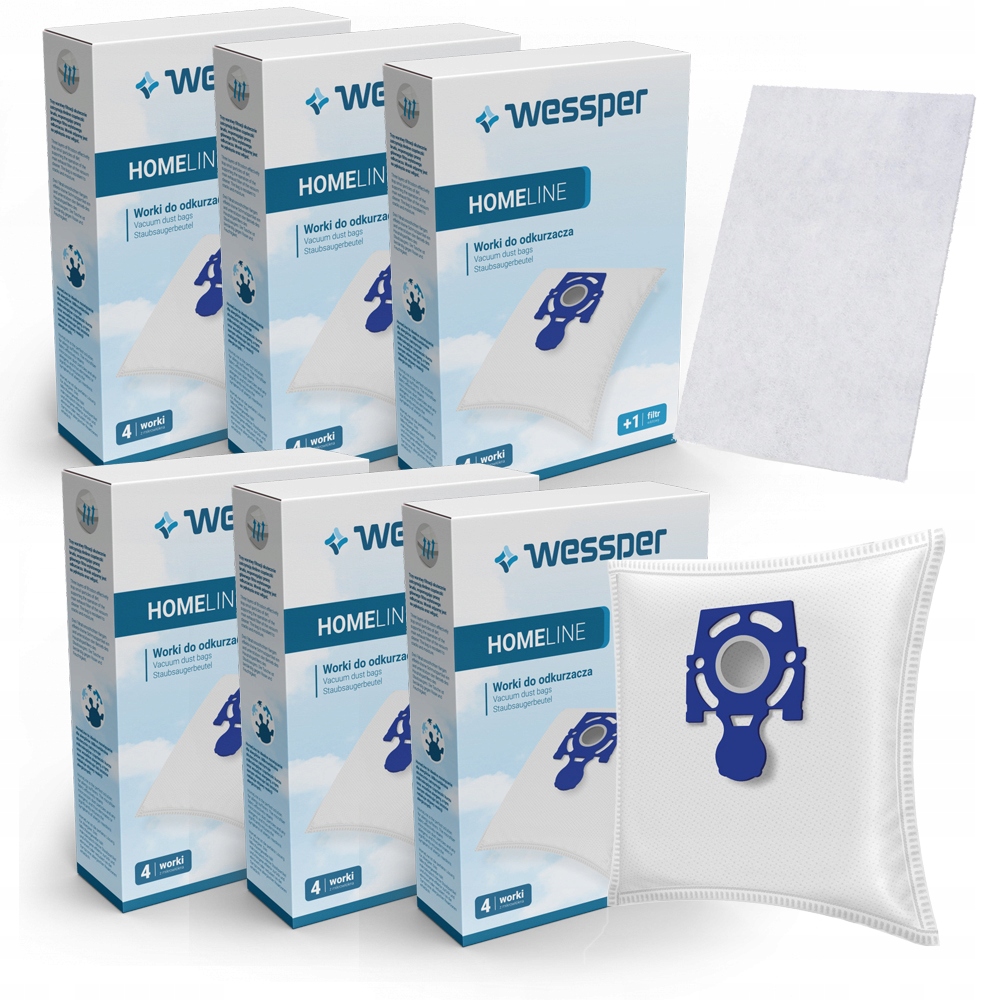 

24x Worki Do Odkurzacza Zelmer Odyssey ZVC307XT