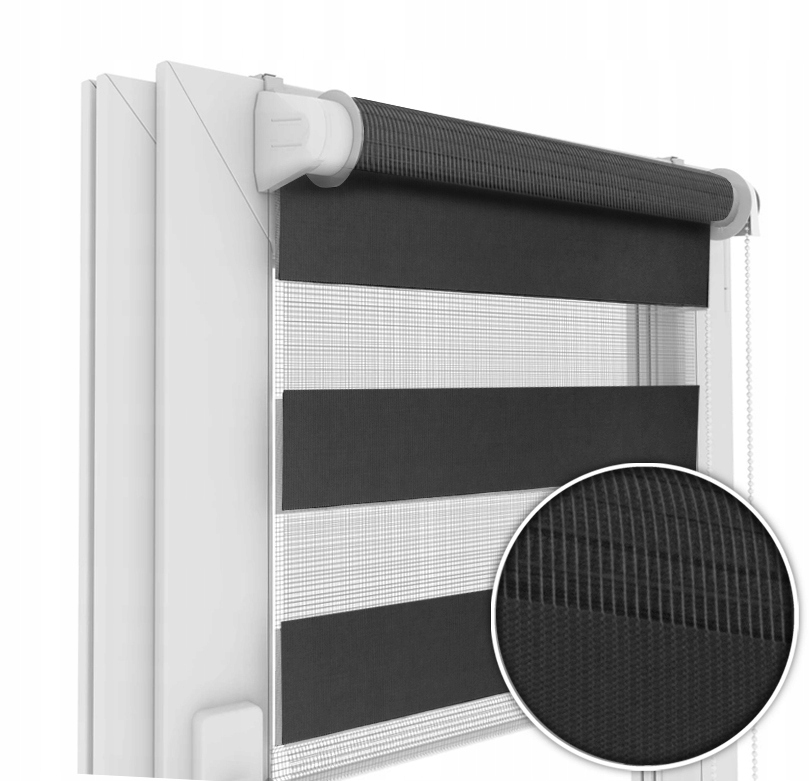 

roleta dzień i noc grafit antracyt żyłki 79x220