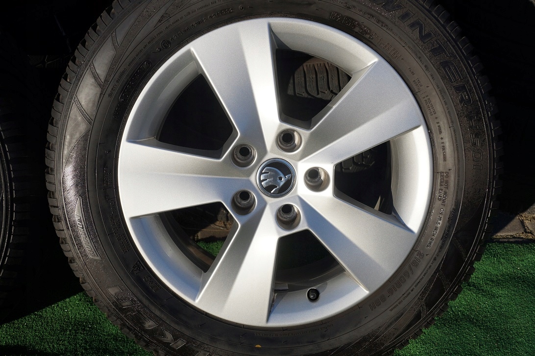 ЗИМНИЕ КОЛЕСА SKODA SUPERB 3V0 ОРИГИНАЛ