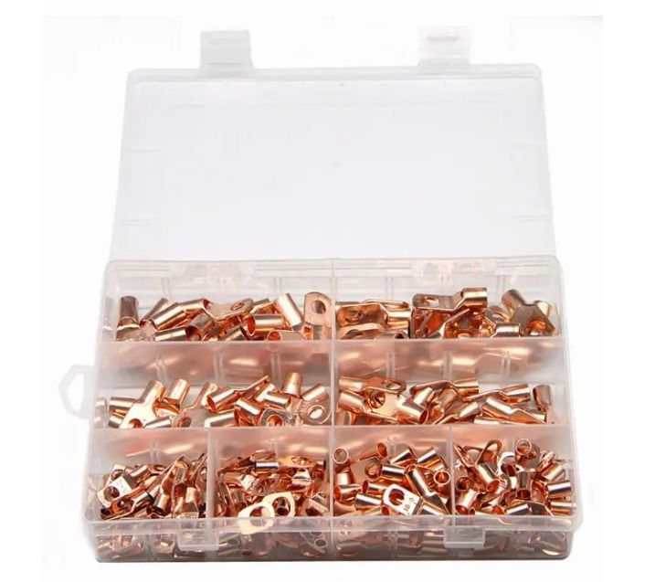 Konektor Očiek elektrická spojka medená SC10-6 očko Cu 240 kusov