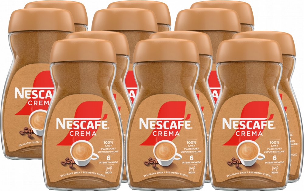 Kawa rozpuszczalna Nescafé Sensazione 100g x12