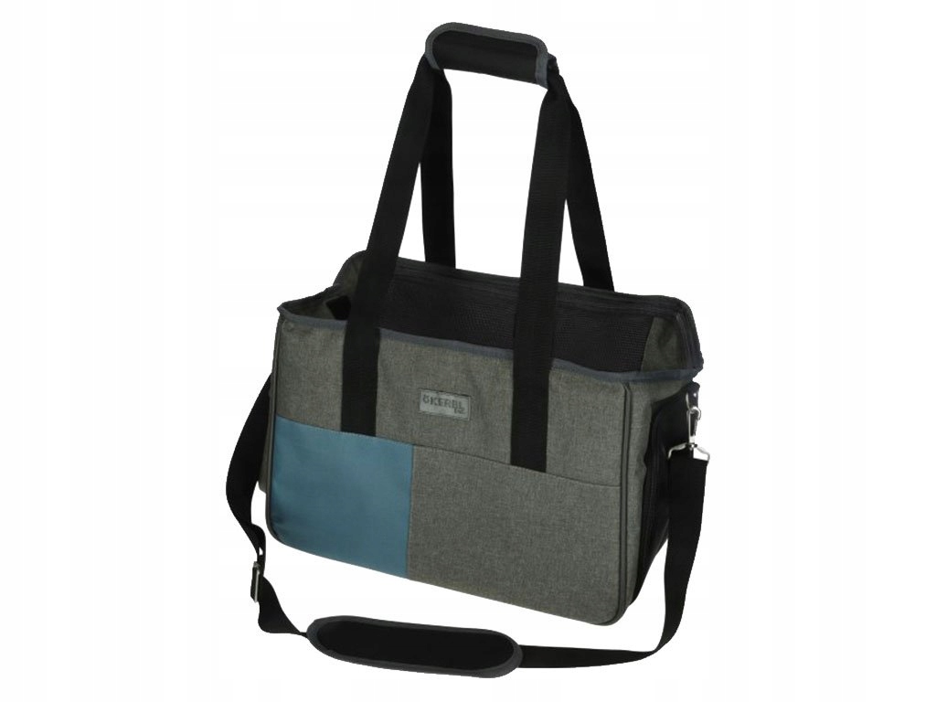 Levně Cestovní taška na psa, kočku přes rameno Kerbl 80567 Vacation, 40x20x27 cm