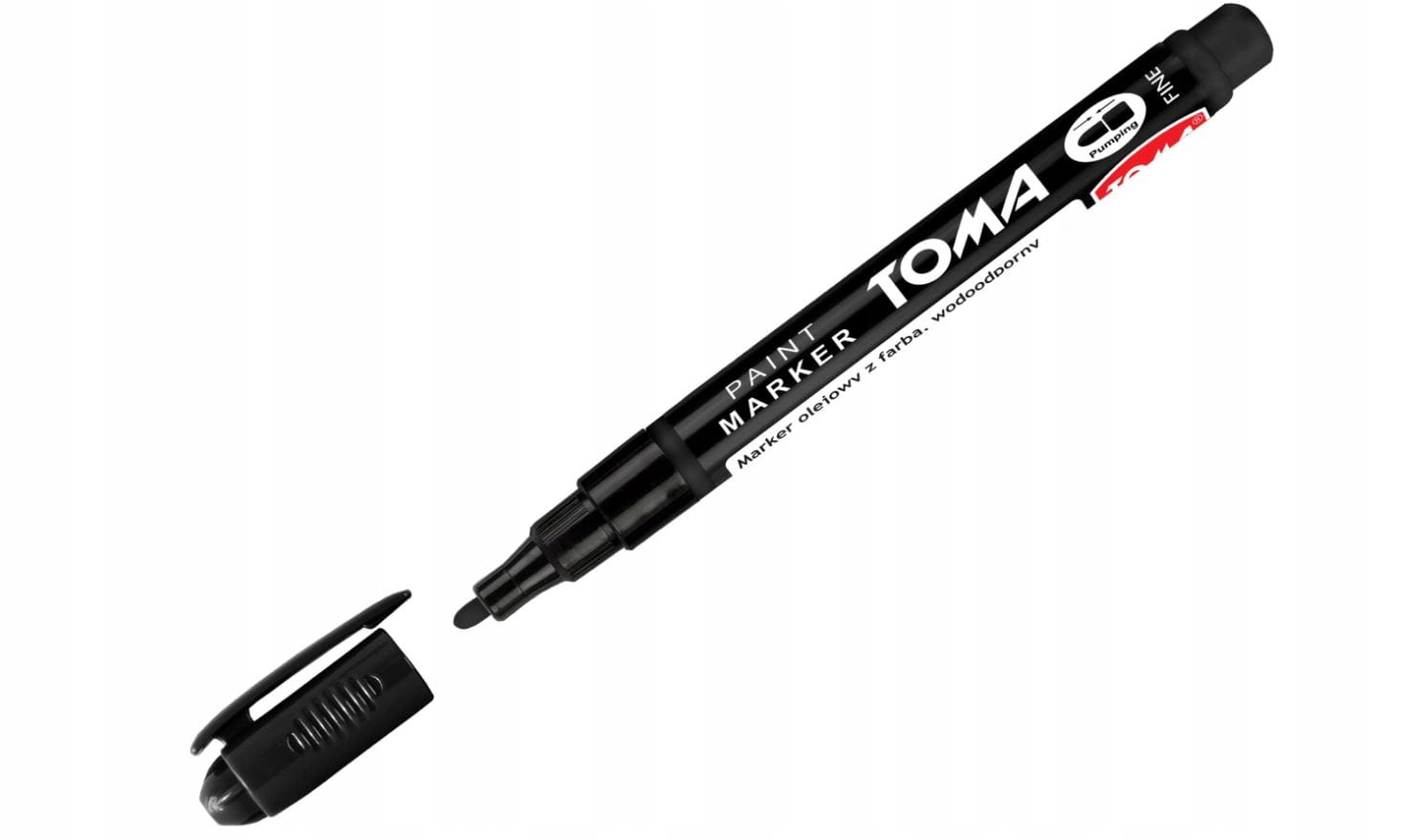 

Marker olejowy okrągły czarny 1,5 mm Toma 441