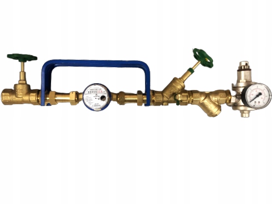 Pripojovacia sada pre vodomer 1/2" reduktor