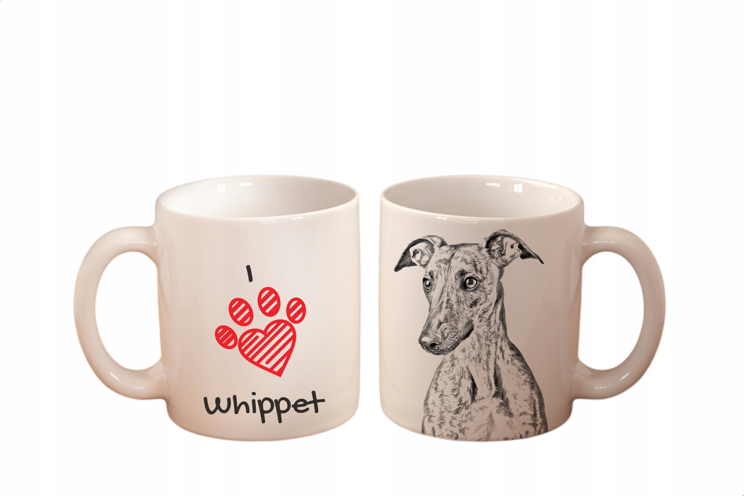 

Whippet Kubek ceramiczny z nadrukiem