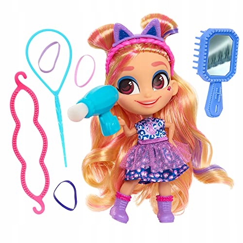 HAIRDRABLES COLOR MAGIC LALKA + AKCESORIA FIOLET Bohater / Bajka brak