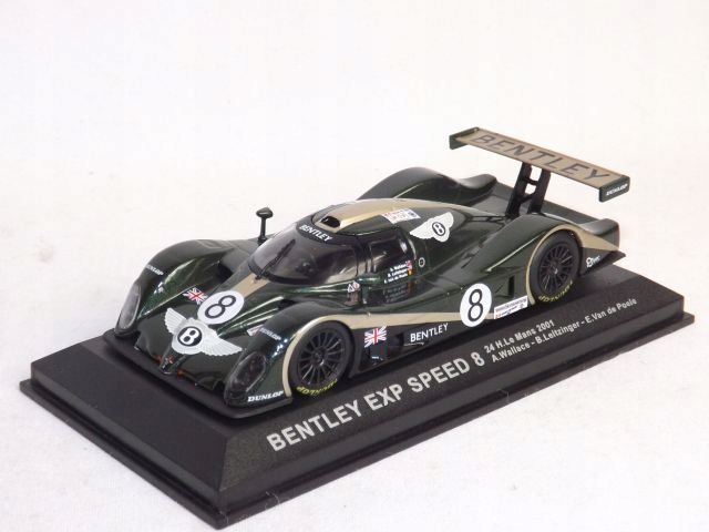 Bentley Exp Speed 8 24h. LeMans 2001 č.8