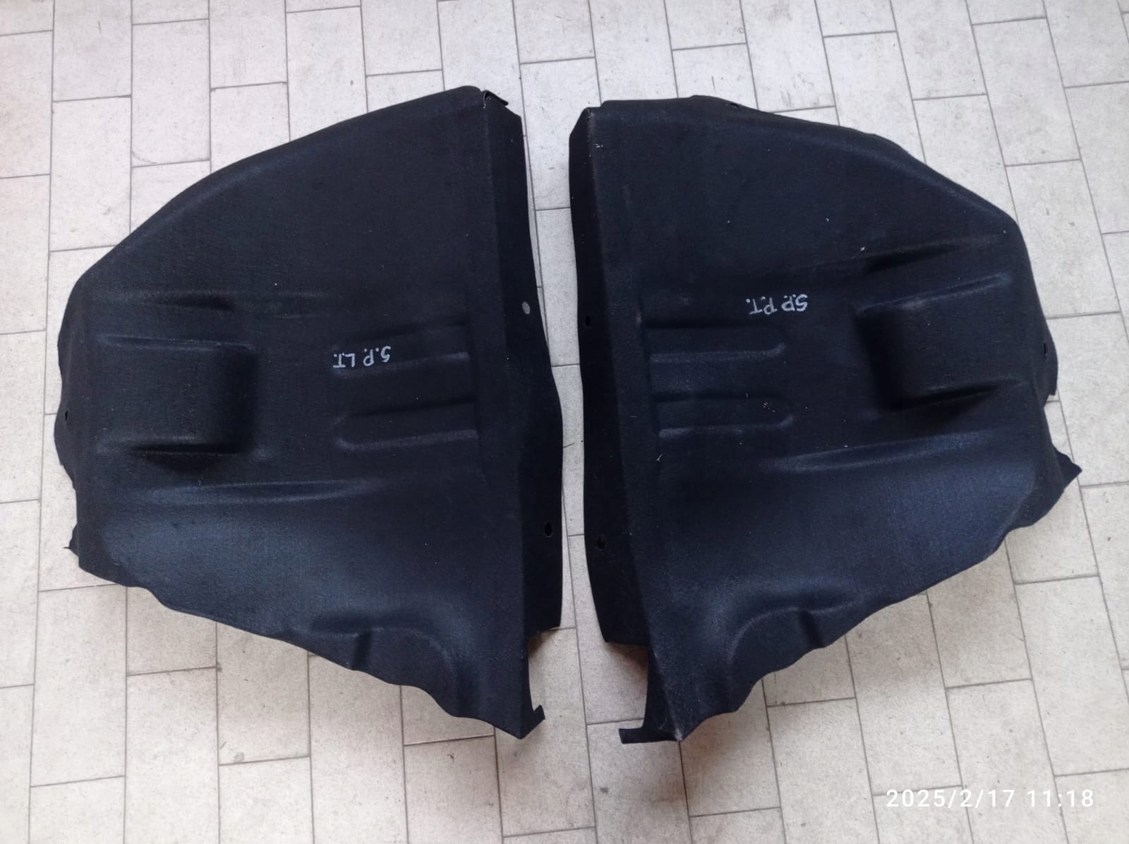 boot upholstery right left DACIA SPRING STAN B.DOBRY