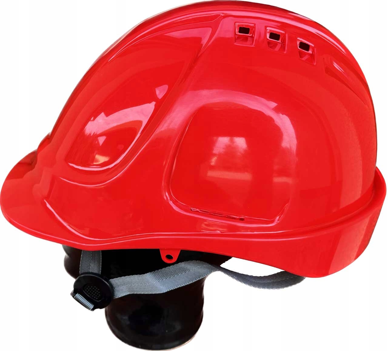 Kask hełm roboczy THOR budowlany 4-pkt czerwony Model thor