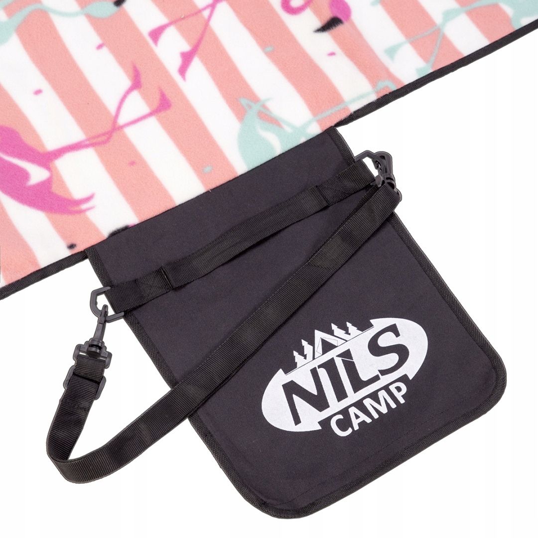 KOC PIKNIKOWY PLAŻOWY NILS FLAMINGI 200 X 200 CM Model NC2313