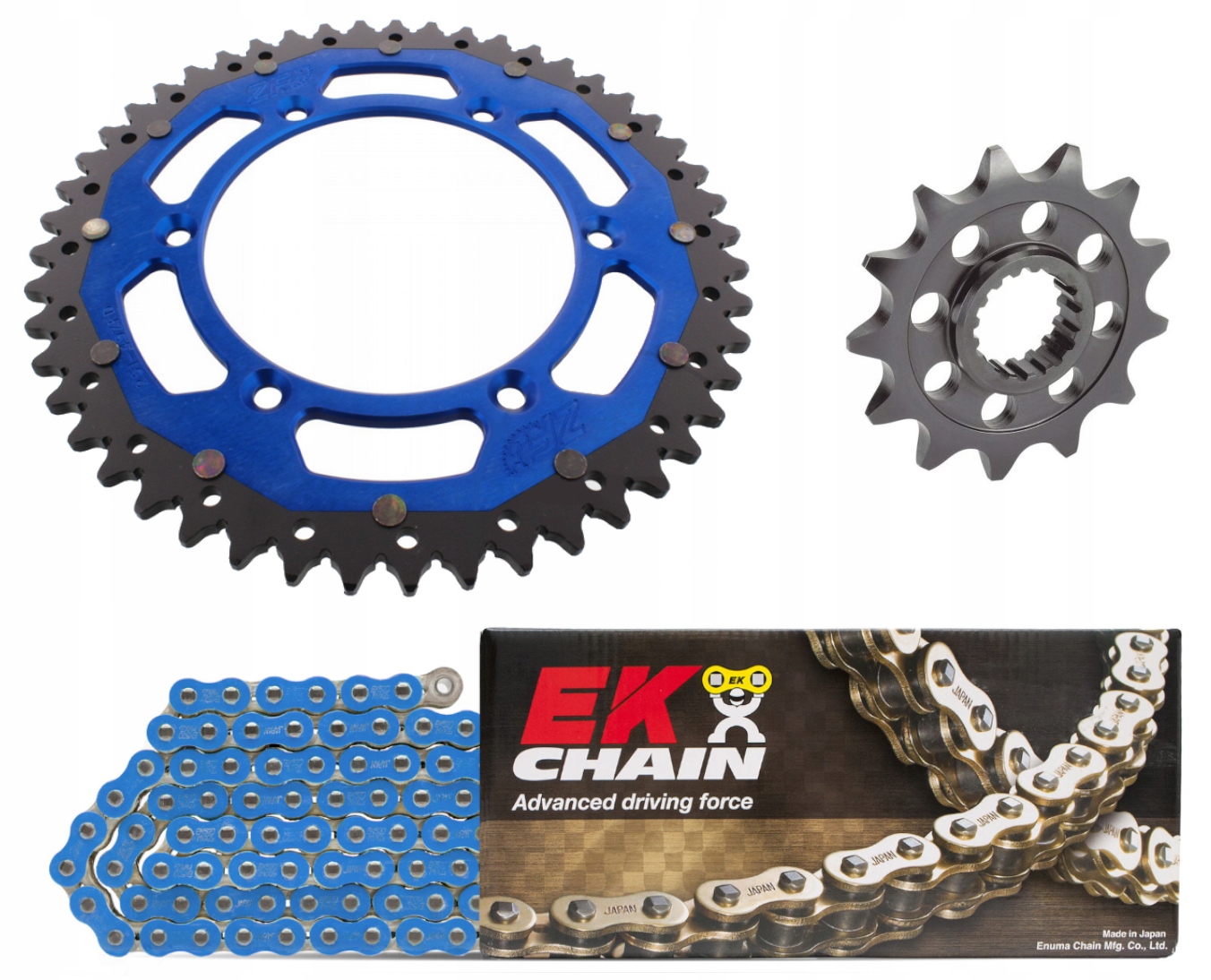 Pohonná Sada Ek Husqvarna 450FC 20-21 Modrá