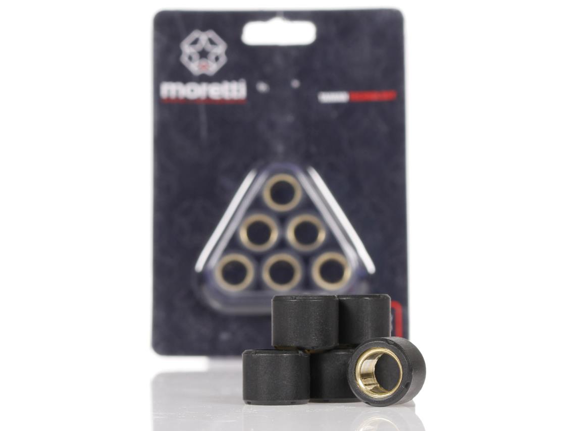 ROLKI WARIATORA do skuterów 2T 50cc 15x12x8,5mm Producent Moretti