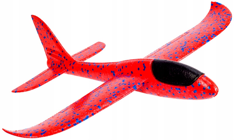 SAMOLOT STYROPIANOWY SZYBOWIEC RZUTKA DUŻY 47 CM