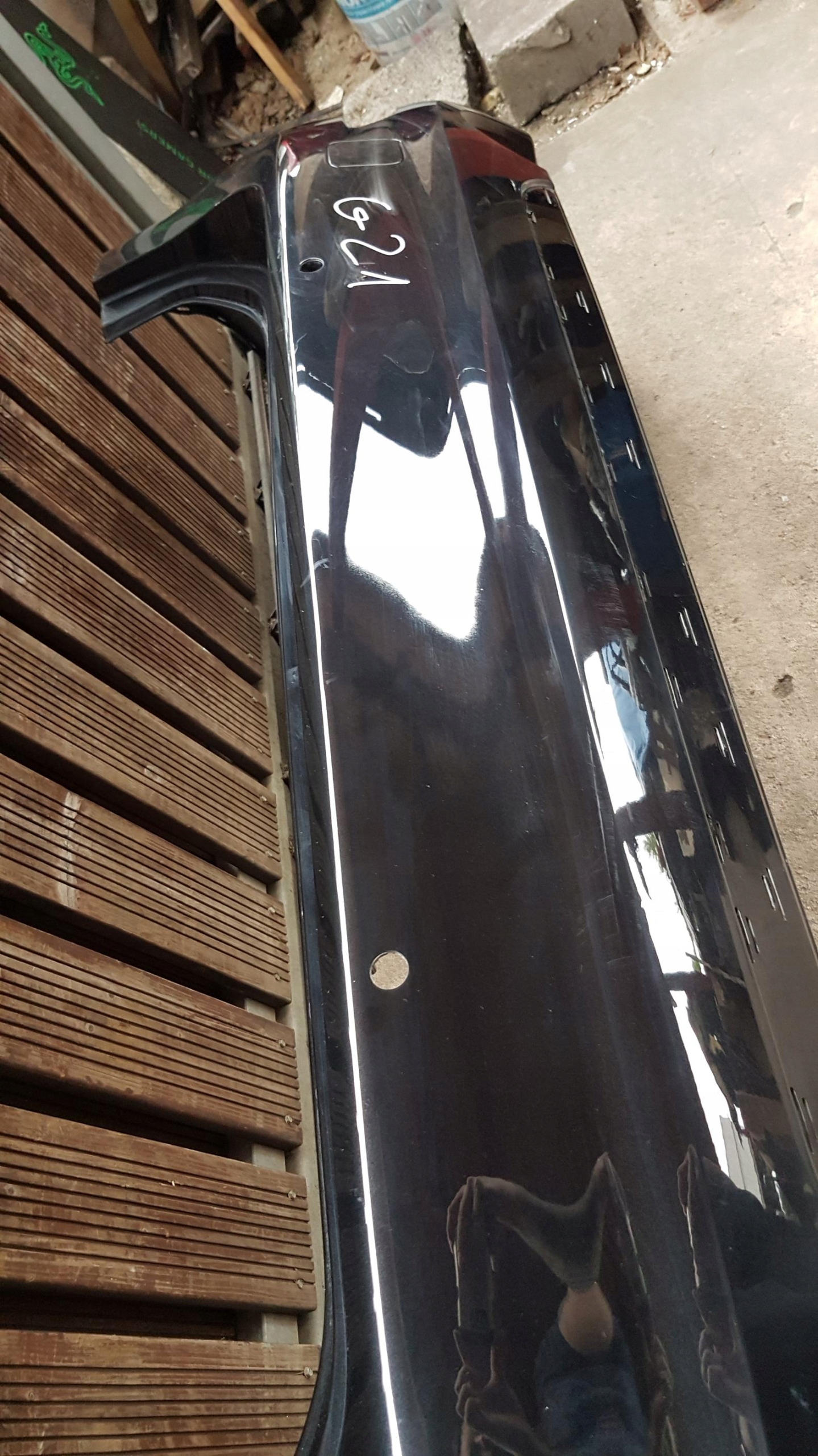 bumper rear BMW SERIA 3 G21 BLACK SAPHIRE