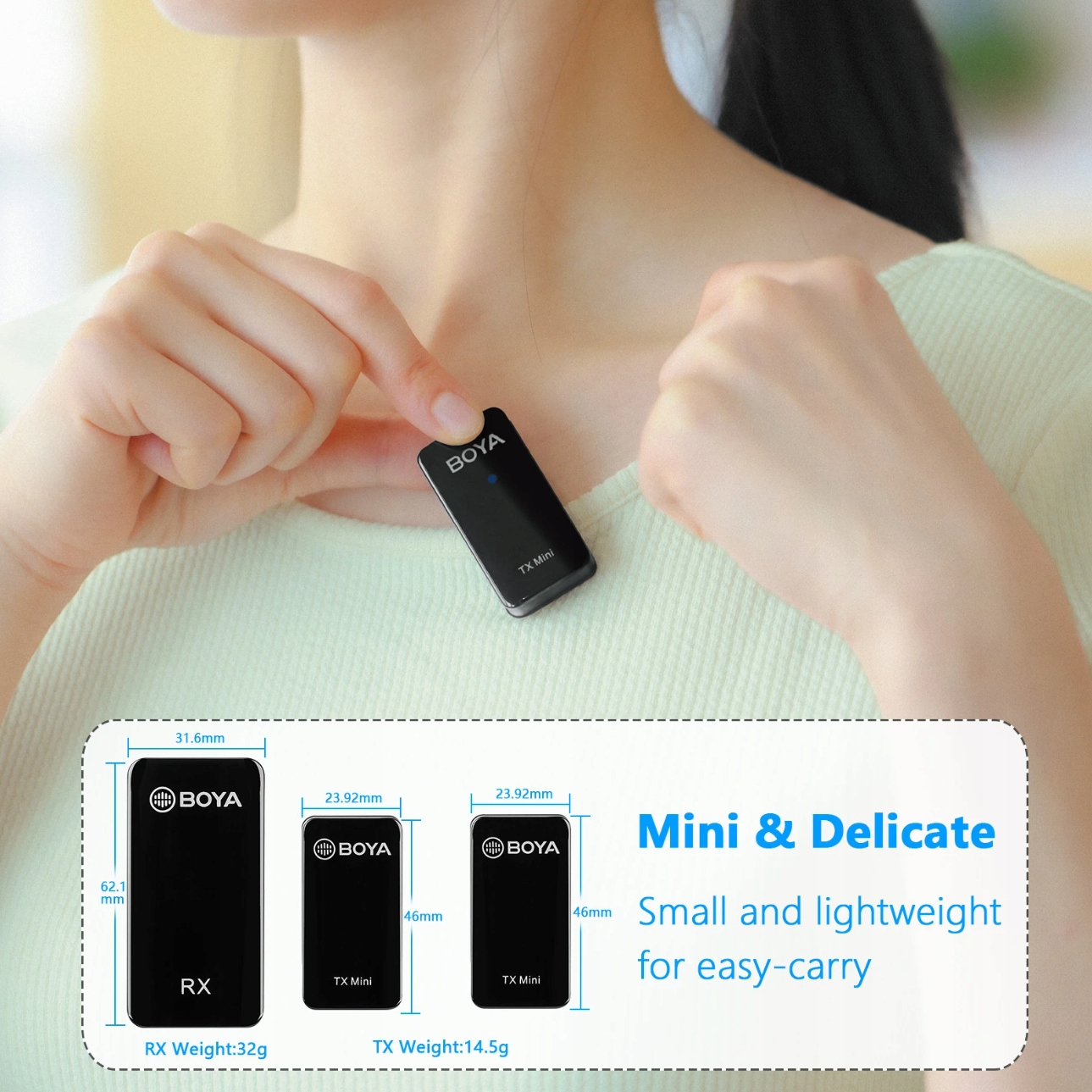 Mikrofon dynamiczny BOYA BY-XM6-S2 Mini EAN (GTIN) 6974700650688