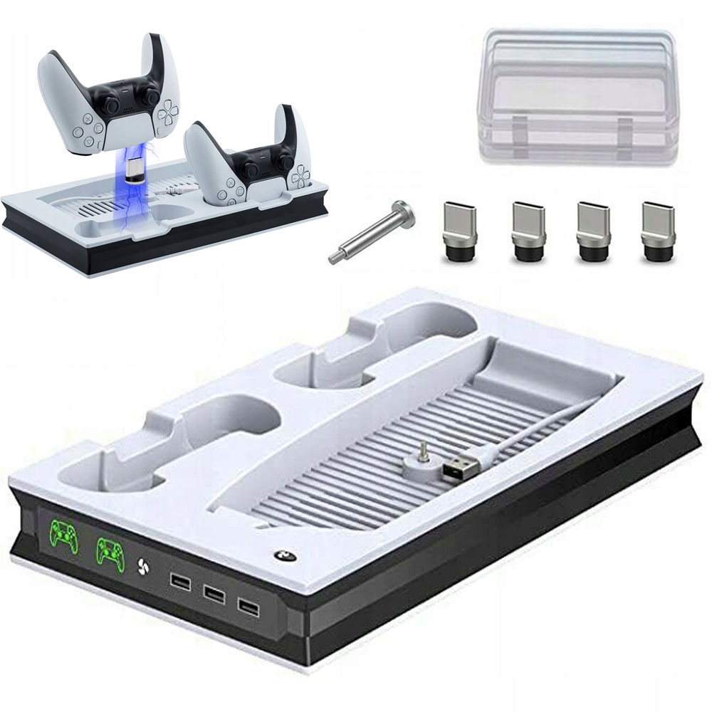 Stacja Chłodząca Ładująca Pady Podstawka Stojaka Do PS5