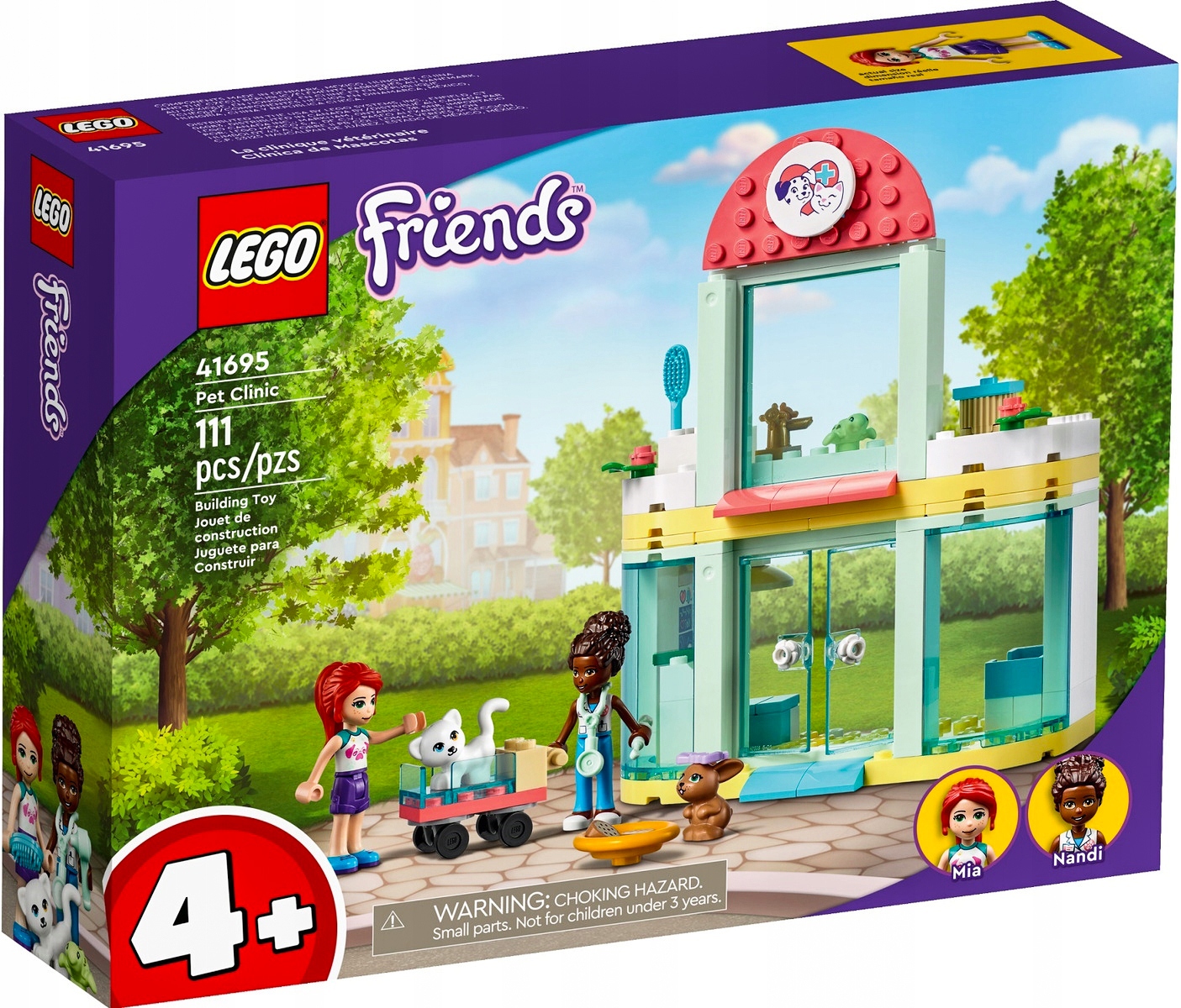 

Lego Friends Klinika Dla Zwierzątek