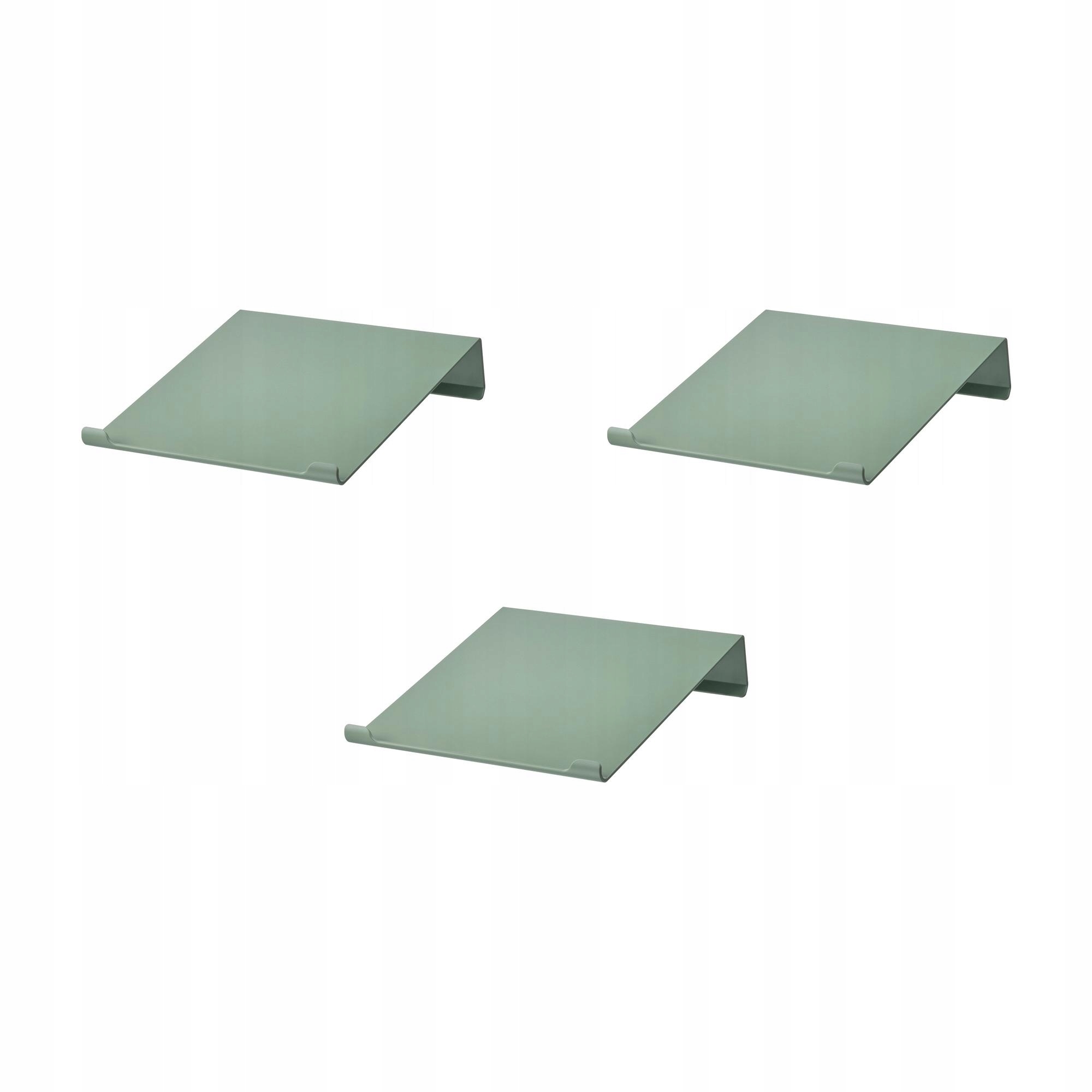 3 szt. Relatera Podkładka do pisania jasny szarozielony