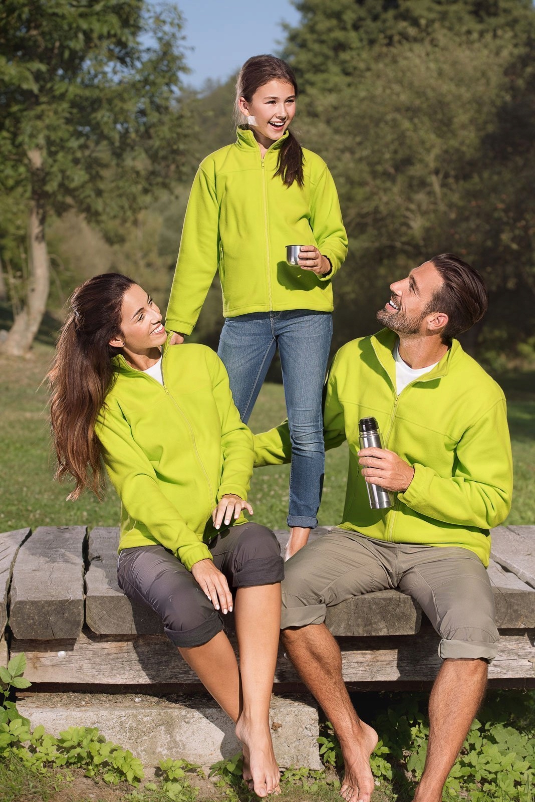 POLAR damski, rozpinana bluza, kieszenie RIMECK 504 malboro czerwony XL Rozmiar XL