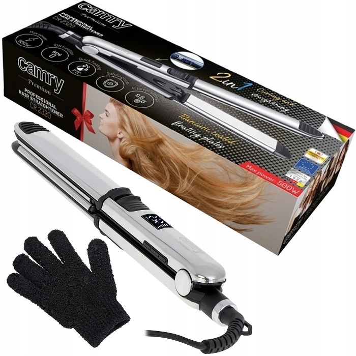 Prostownica do Włosów Cr 2320 z Jonizacją Profesjonalna 230°C