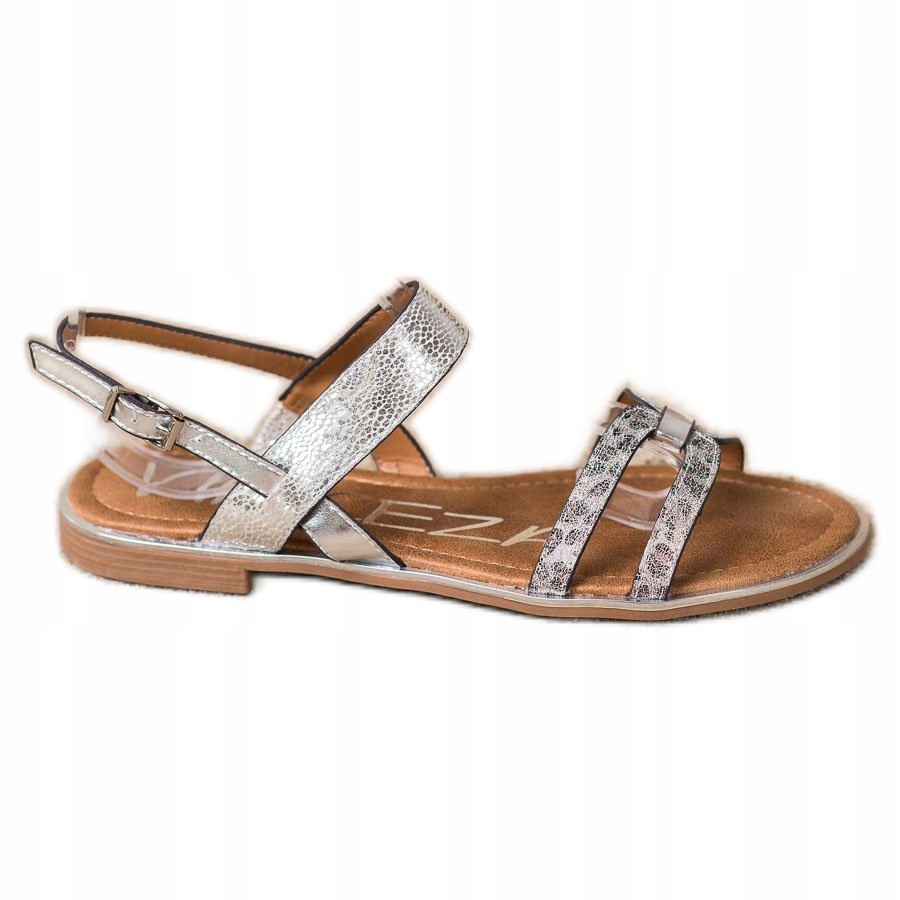 

Szare Skóra ekologiczna Buty Vinceza r.39