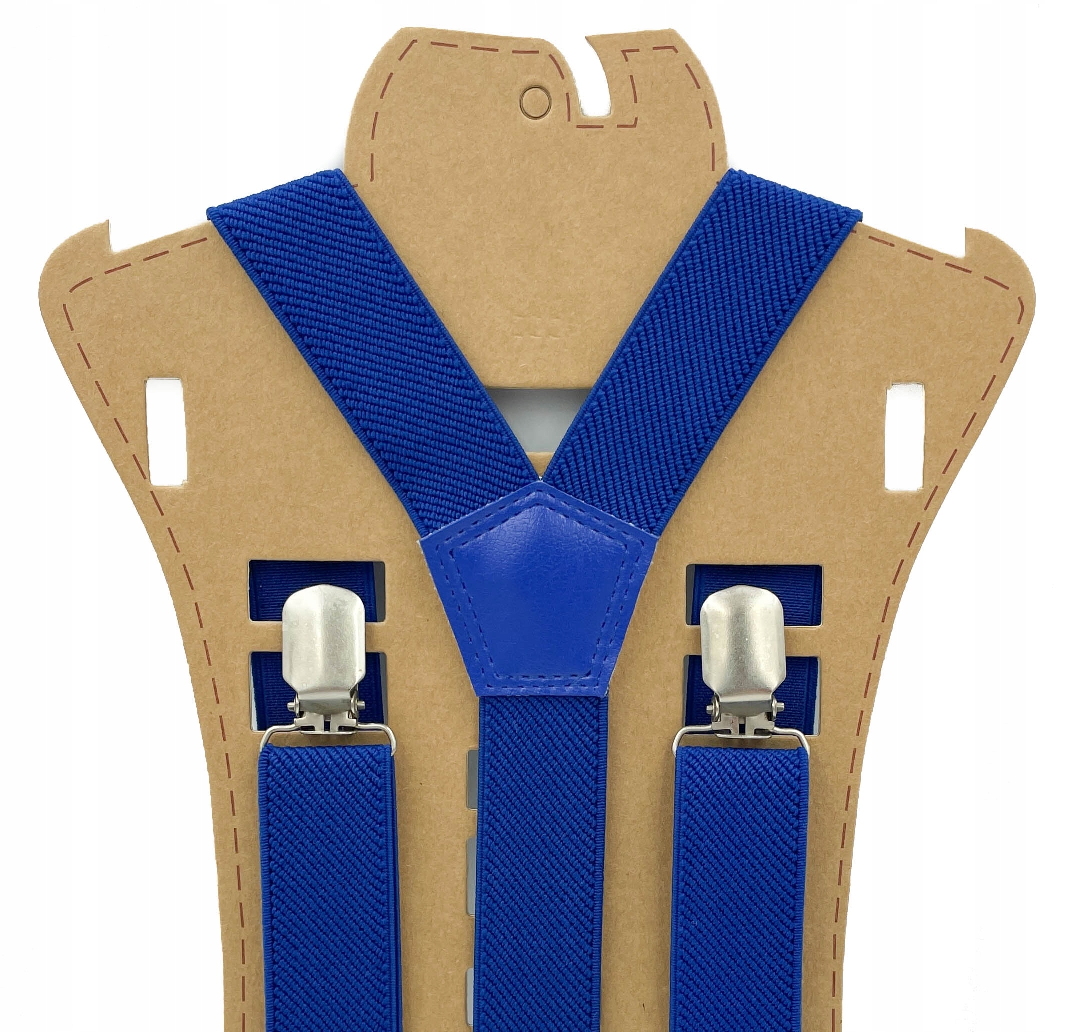 Chabrowe szelki chłopięce dziecięce jednokolorowe. Materiał dominujący inny