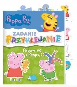 

Świnka Peppa Łamigłówki dla dzieci Naklejki Pepa