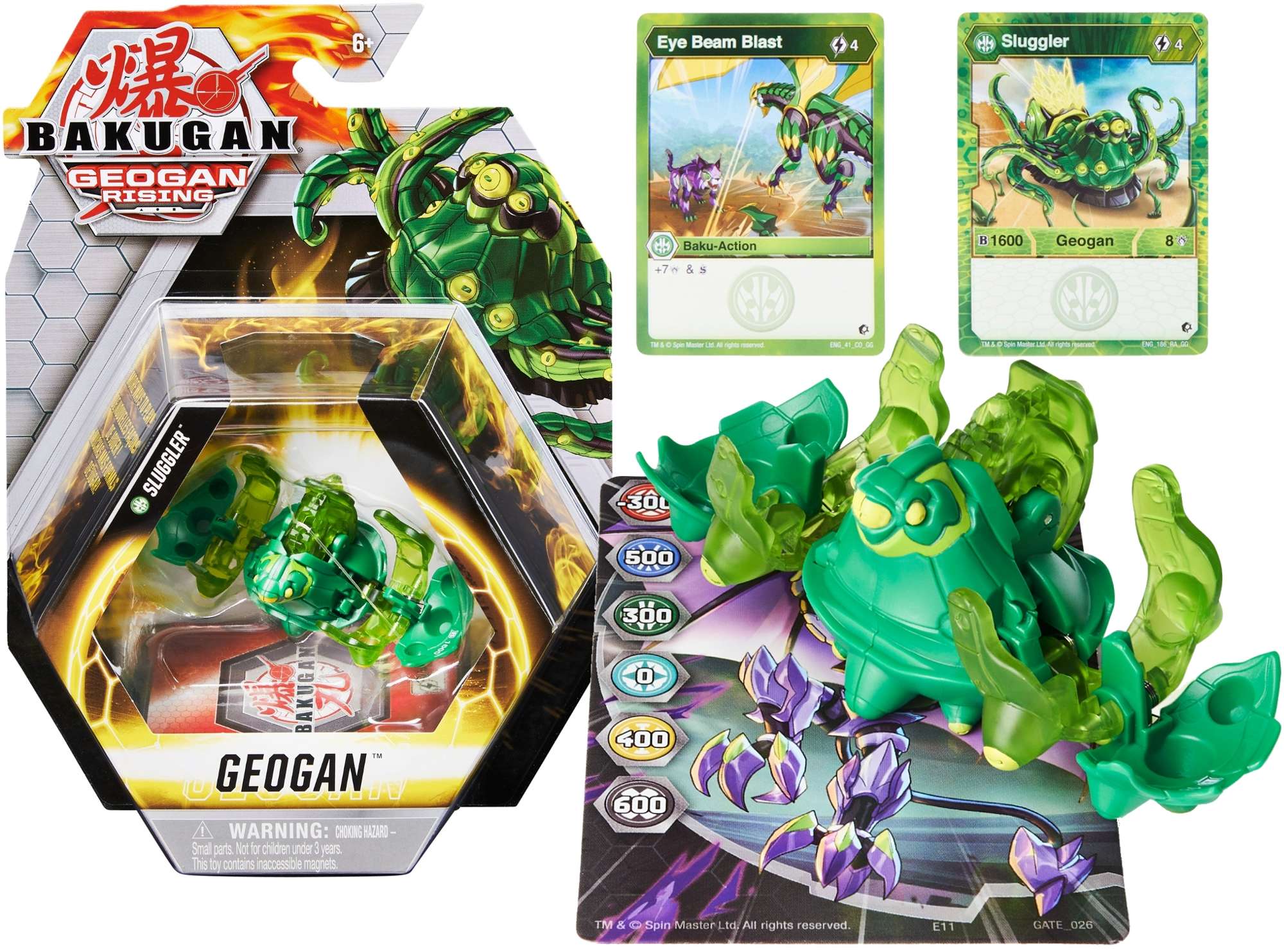 

Bakugan Geogan Rising Ventus Sluggler Figurka Kula