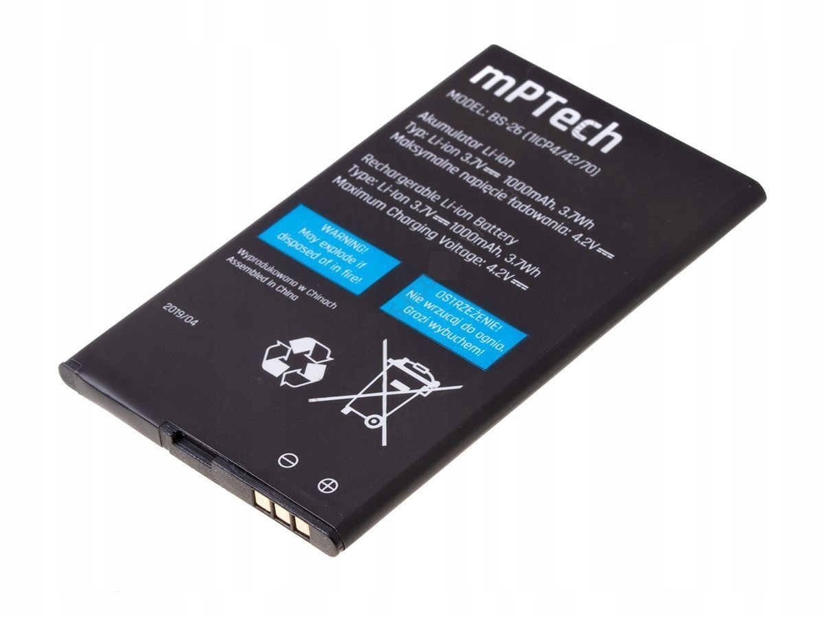

Bateria Oryginalna myPhone Maestro BS-26 1000 mAh