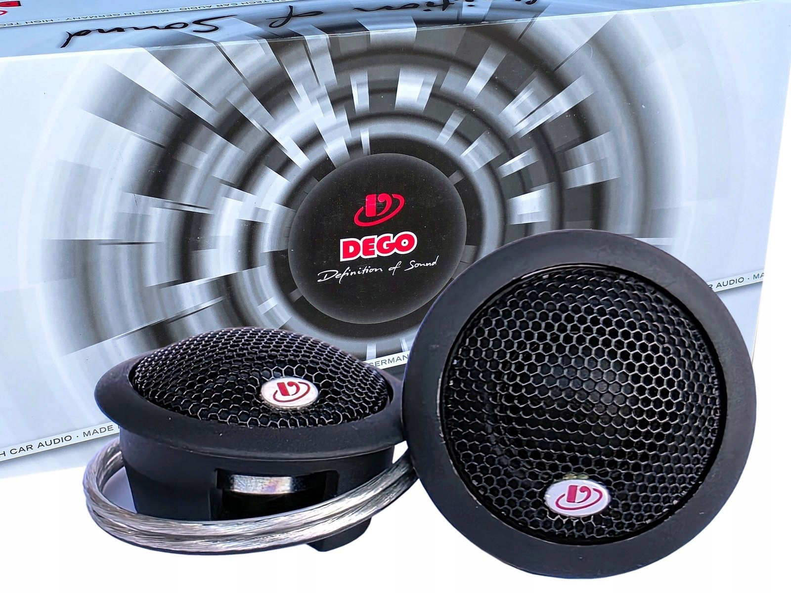 Dego Star 3000 T20 výškové reproduktory tweetery syčáky 20 mm 4 Ohm 80W Rms