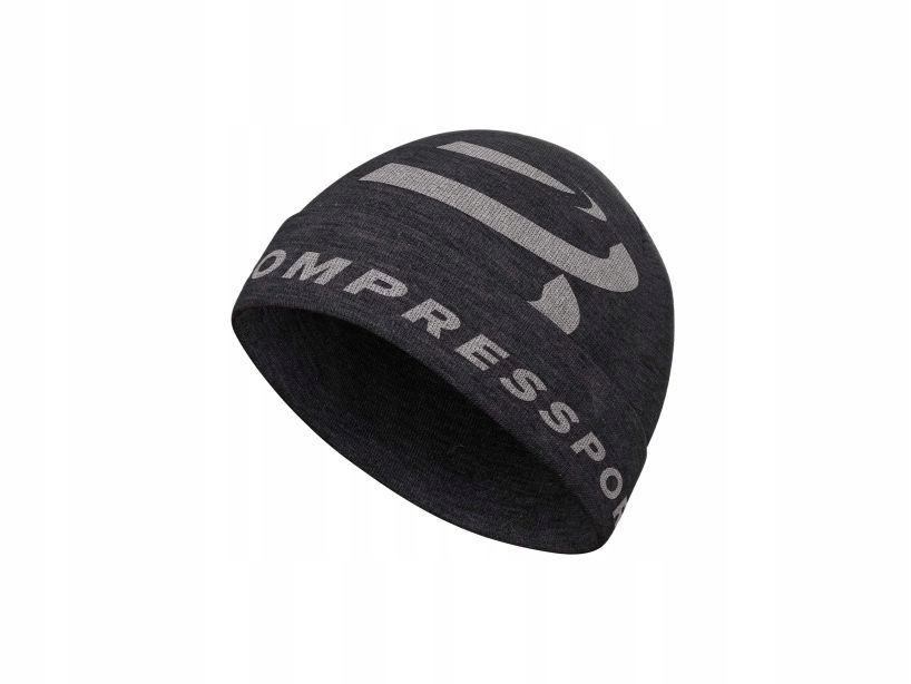 Compressport čepice černá