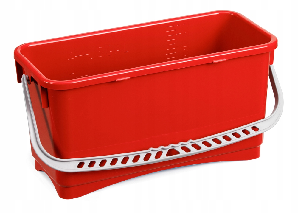 Kbelík na mytí oken 20 l červený Tts