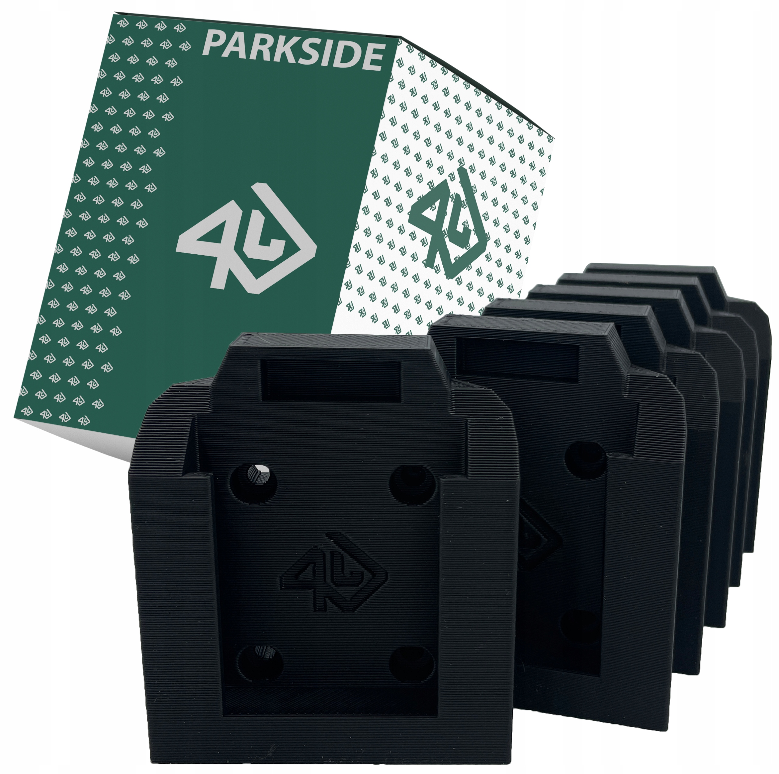 

P4U 6xUchwyt na baterie Parkside 18V 20V Czarny