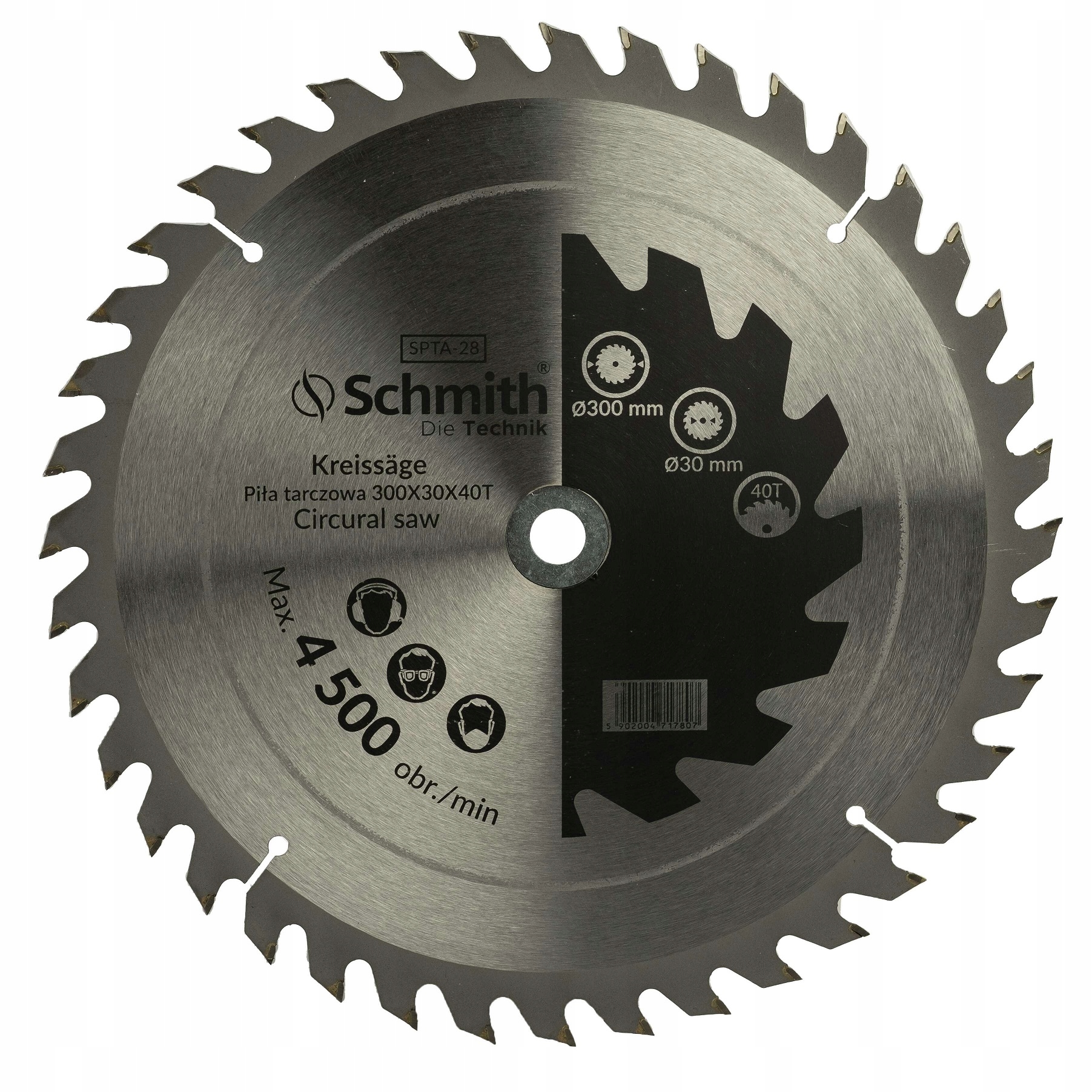

Tarcza Piła Do Drewna Widiowa 350x30 40T Schmith