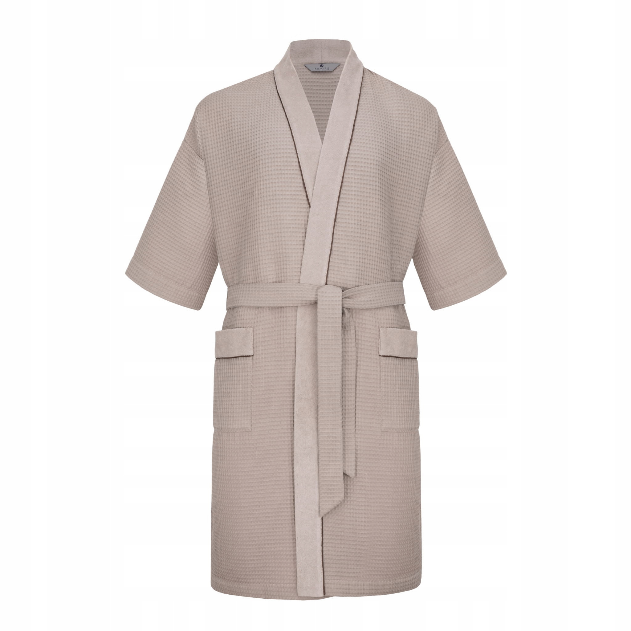 Revise RE-521 Župan kimono 100% bavlna béžová XL Wafel Gofer