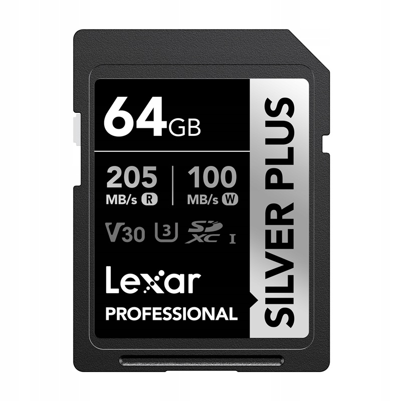 Paměťová karta Lexar Professional Silver Plus Sdxc 64GB