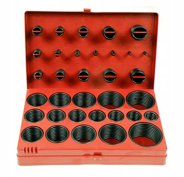 ORINGI USZCZELKI OLEJOODPORNE ZESTAW ORINGÓW 419 Marka SilverTools