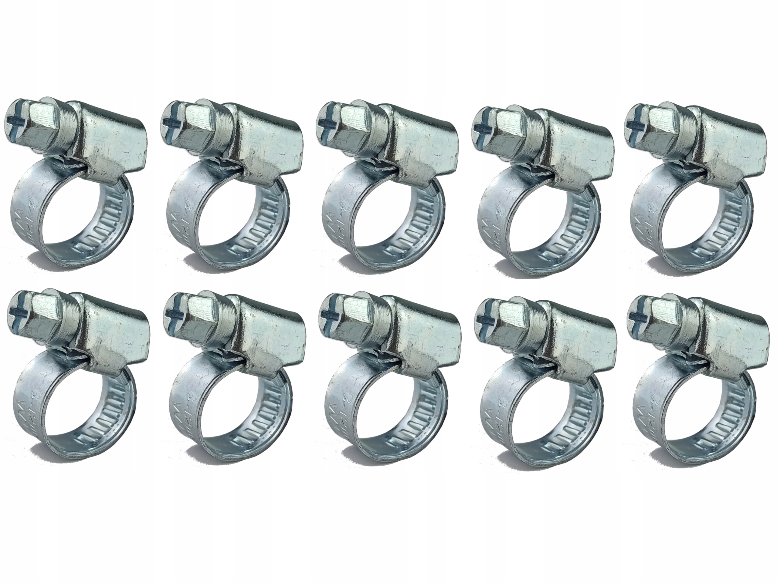 

Opaska Obejma Zaciskowa 8-12 9 mm Cybant 10 Szt