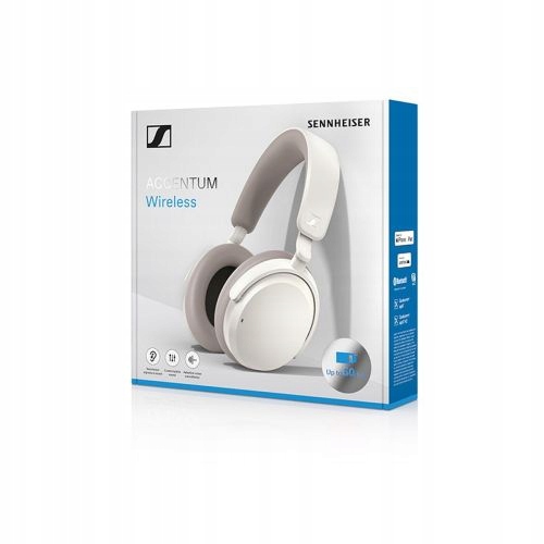 Sennheiser Accentum Wireless On-Ear Headphones White Eu
