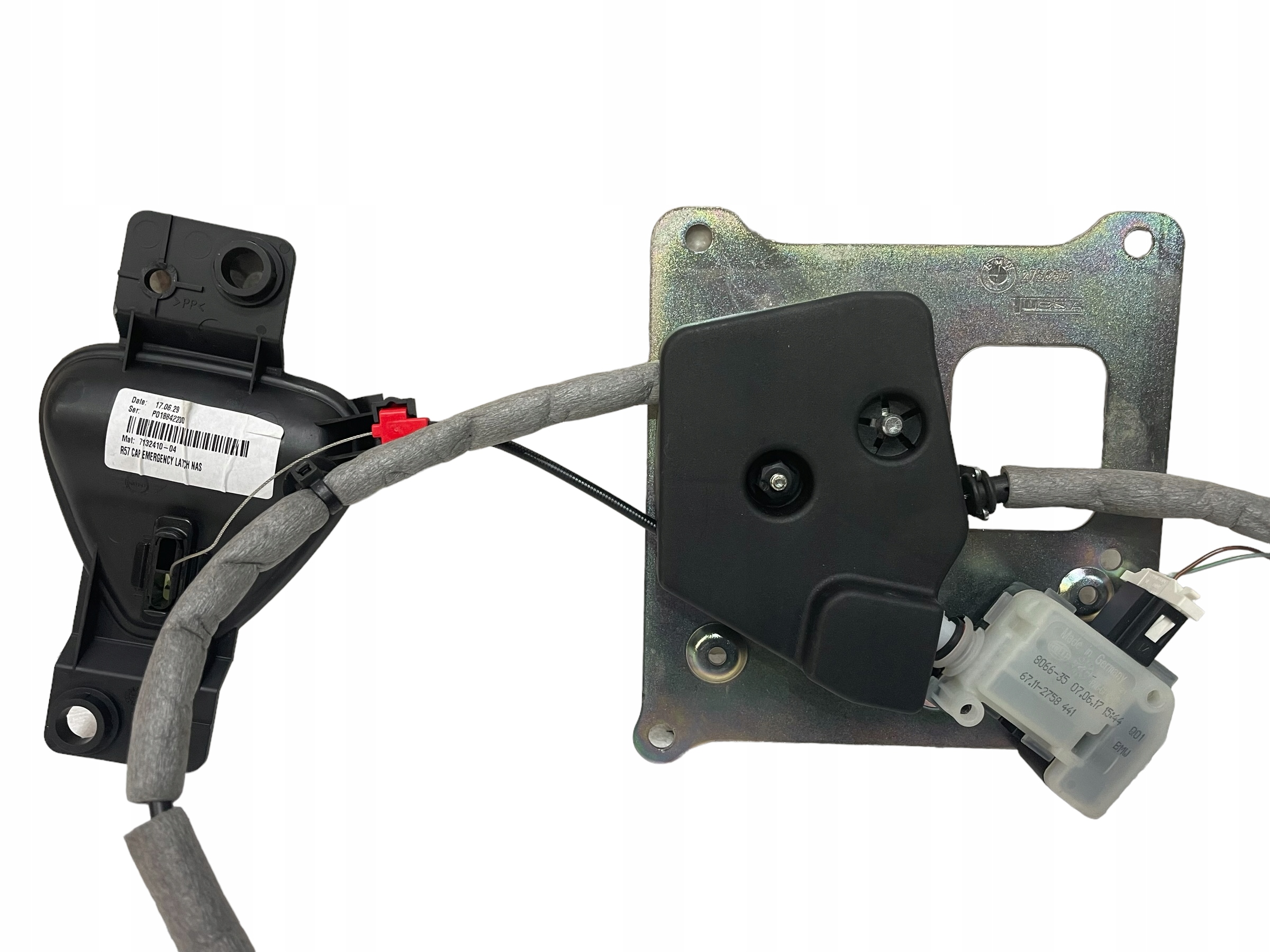 lock POKRYWY boot complete MINI F57