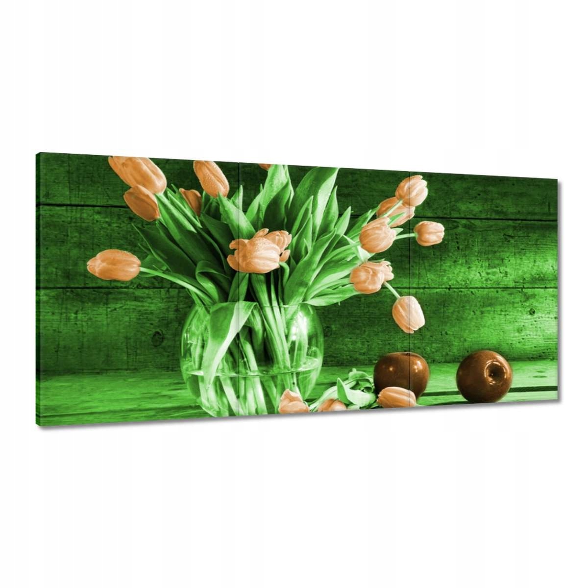 Obrazy 120x60 Zeleň s wenge